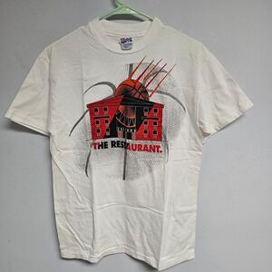 Vintage Michael Jordan The Restaurant T-Shirt‎ Medium 90s Tee Chicago Bulls